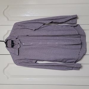 Ralph Lauren purple and cream button down